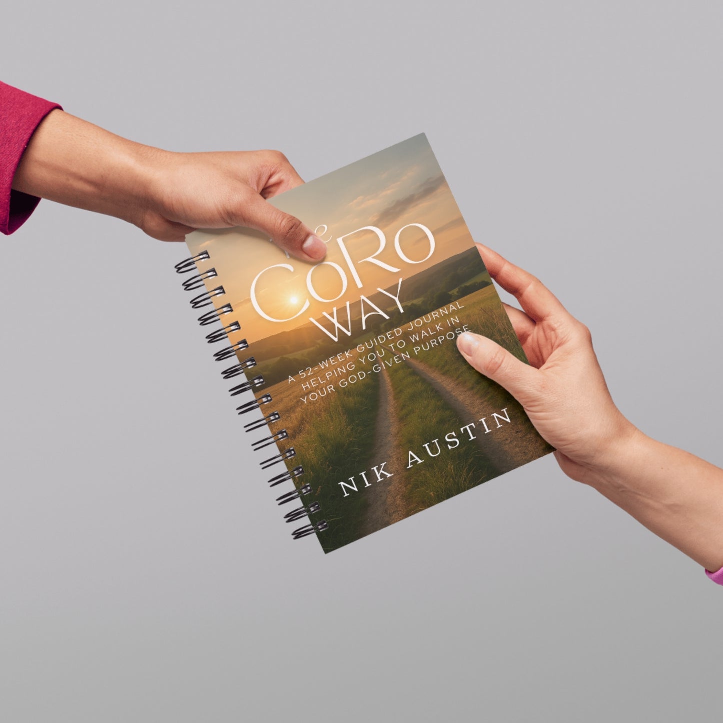 The CoRo Way Journal | Coil-Bound Handmade Edition Books