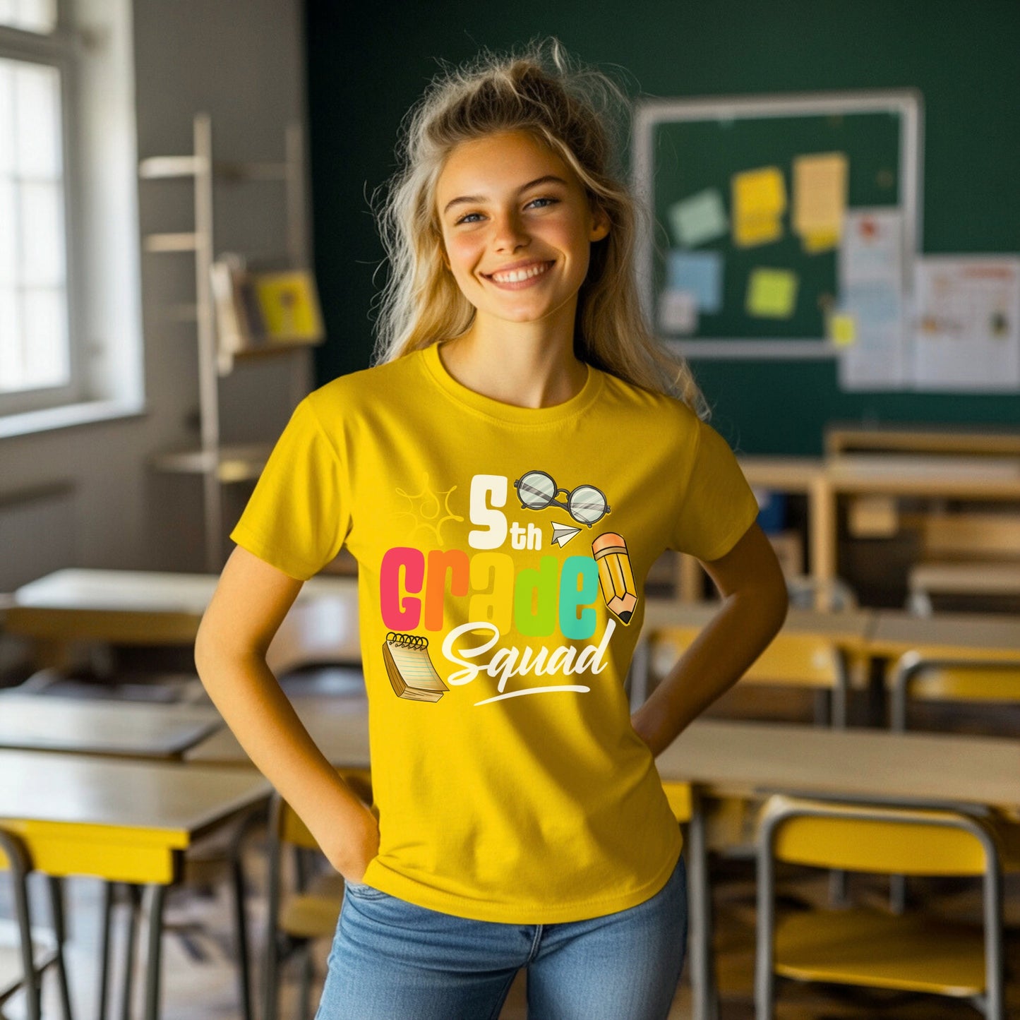 Teacher Squad Tee – Matching Back-to-School Shirt for Teacher Teams T-Shirt