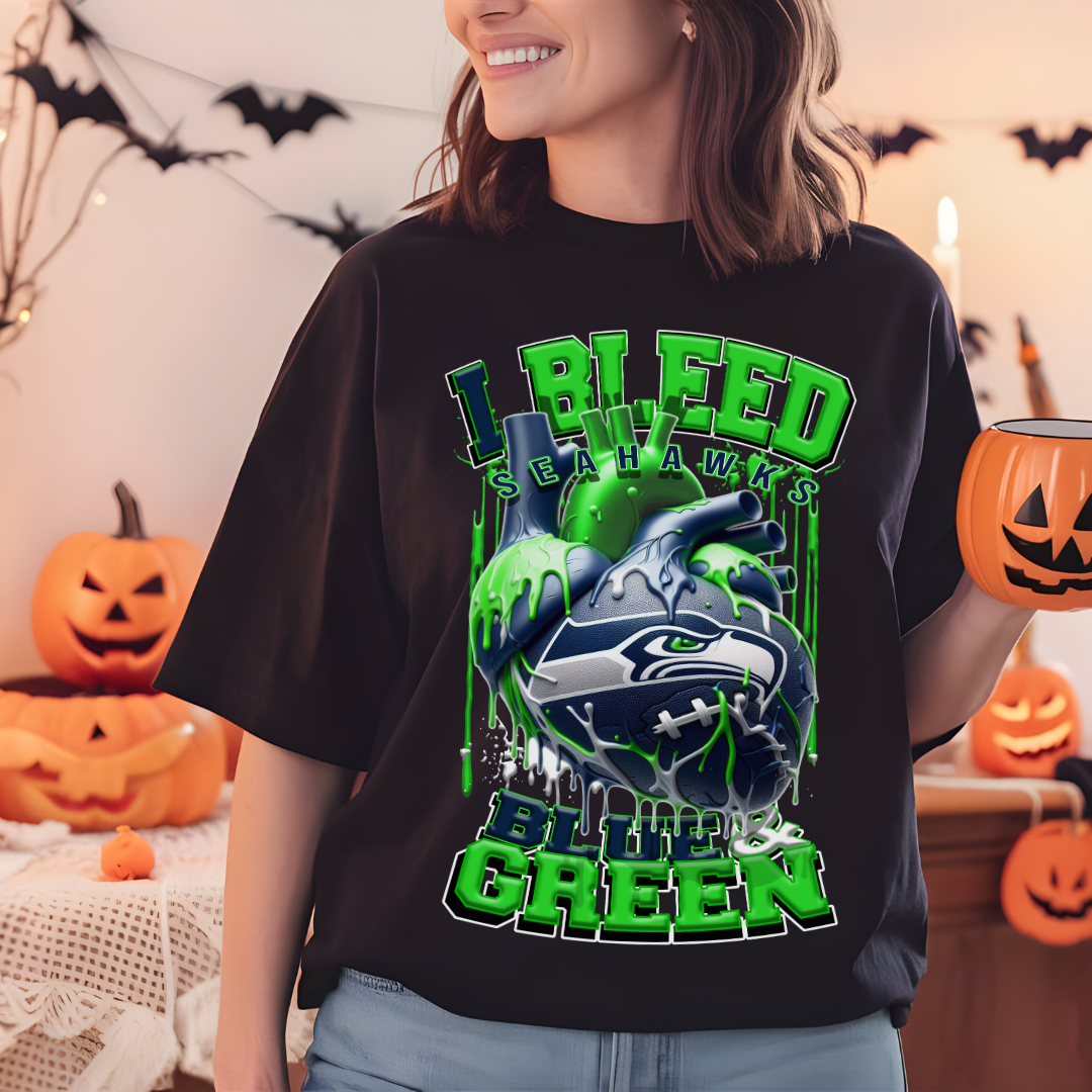 I Bleed Seahawks Tee • Unisex T-Shirt T-Shirt