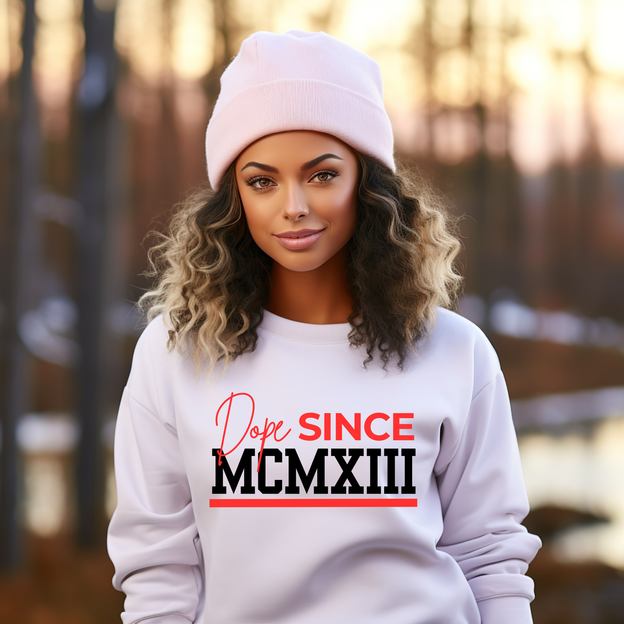 Dope Since MCMXIII Unisex Sweatshirt White Sweater