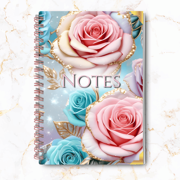 Golden Garden – Luxe Bloom Notebook Journal