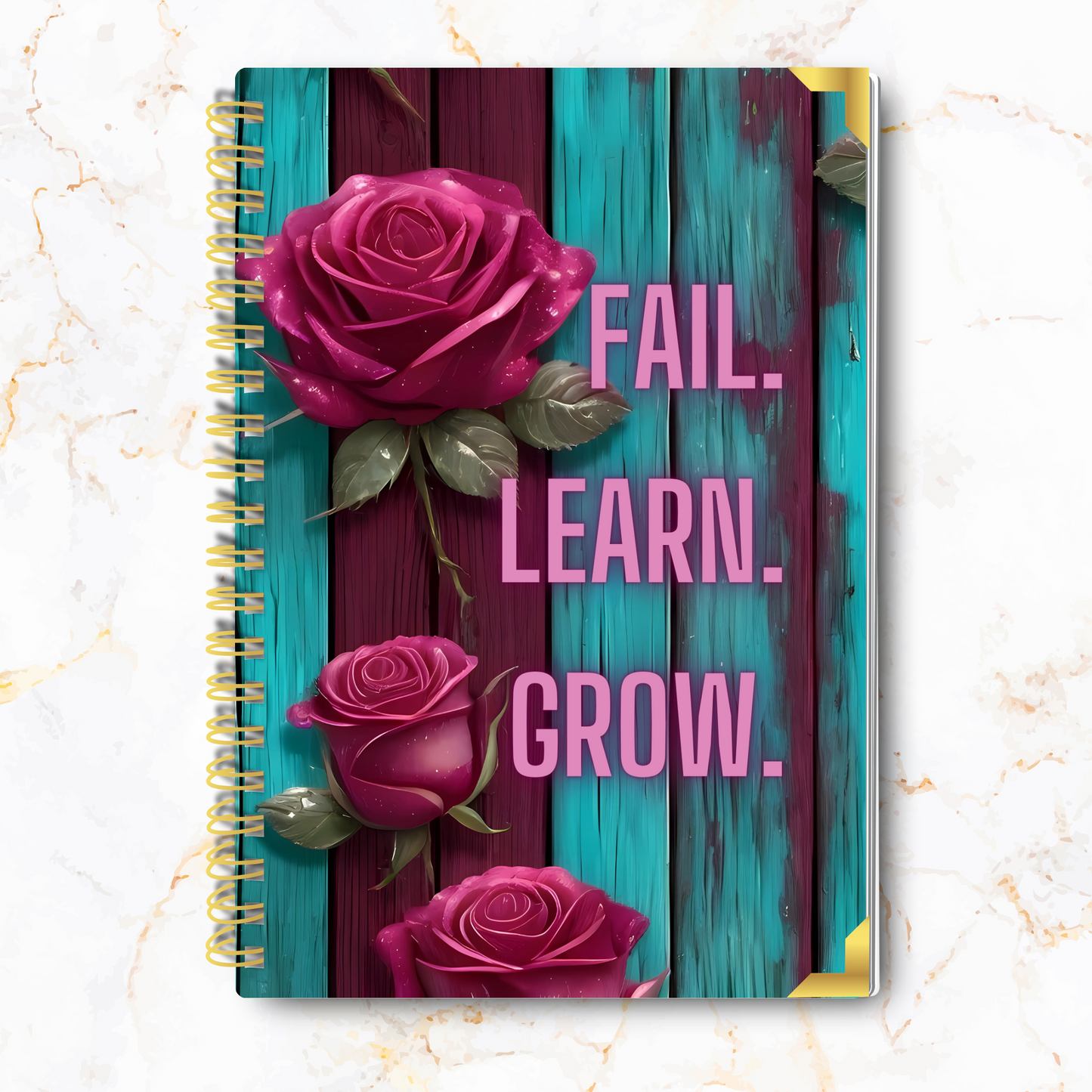 Fail. Learn. Grow. – Rosewood Resilience Notebook