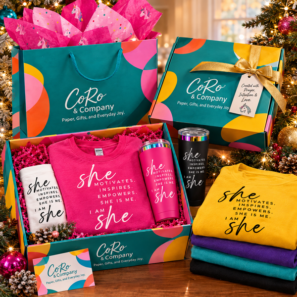 She Motivates Holiday Gift Set