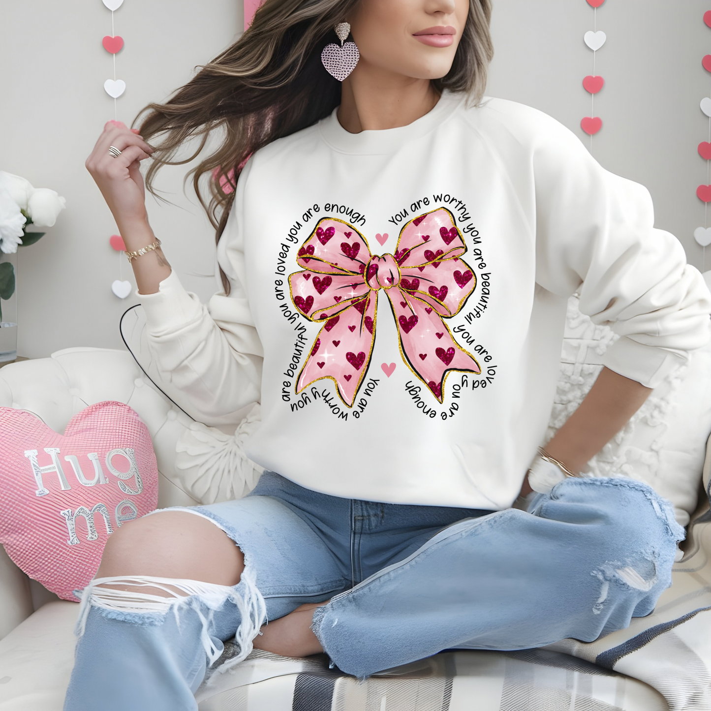 You Are Worthy Sweatshirt