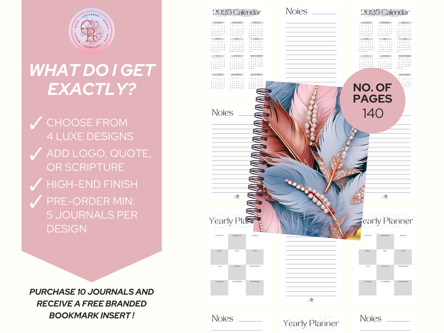 The Luxe Line by CoRo™ — Launch Your Luxe Journal Line