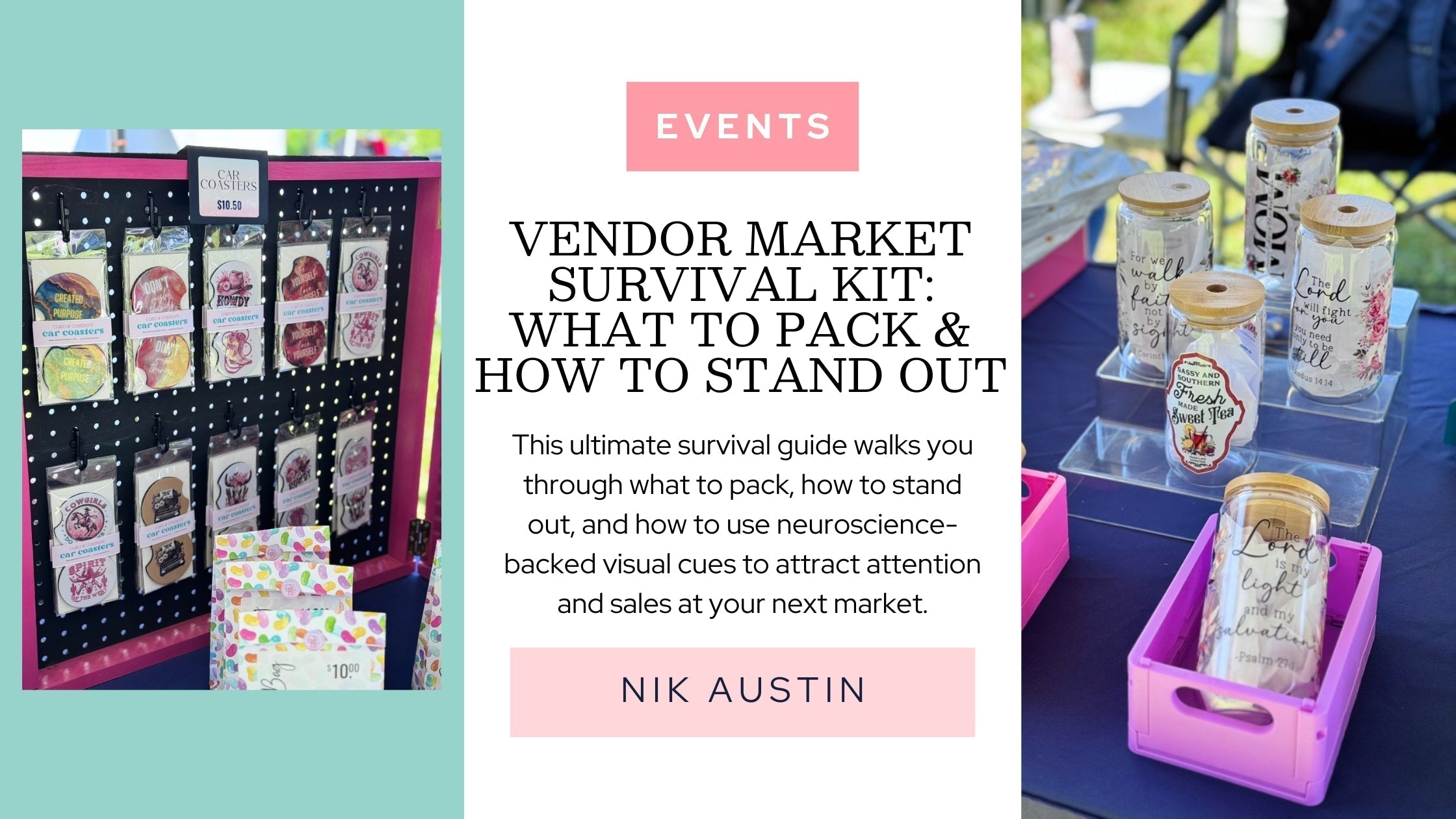 Vendor Market Survival Kit: What to Pack & How to Stand Out