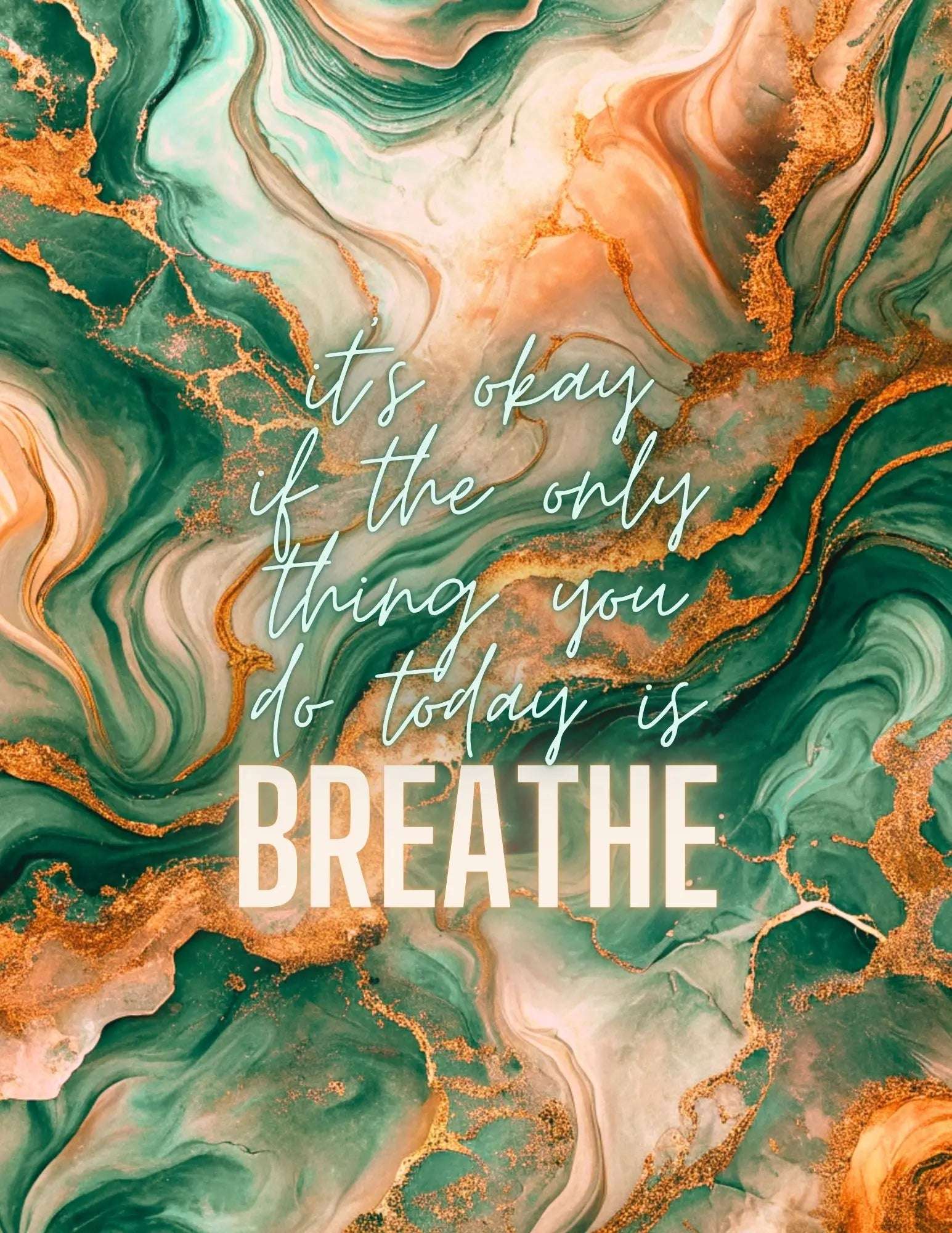 It's Ok to Breathe Today
