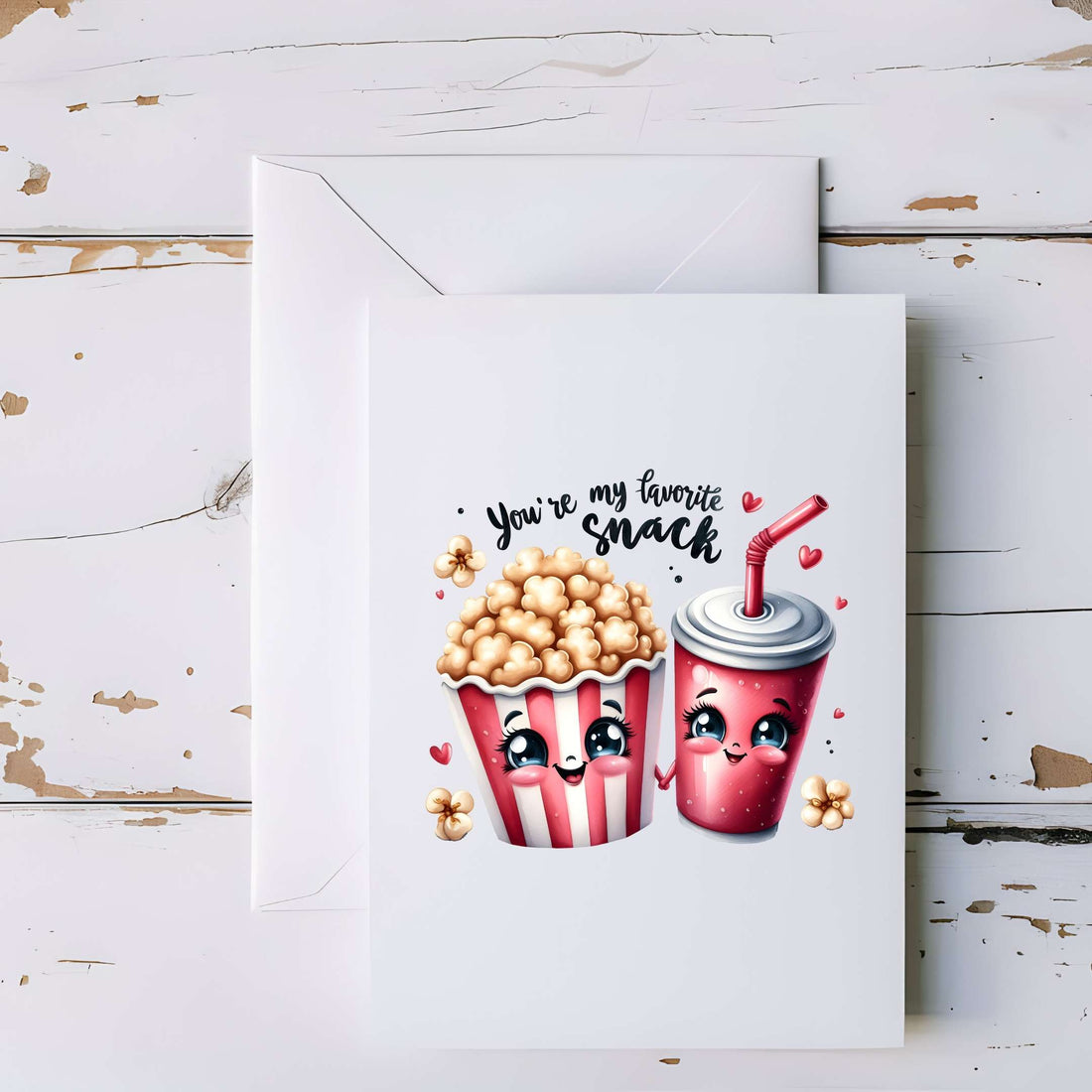 You’re My Favorite Snack Greeting Card - 5x7"