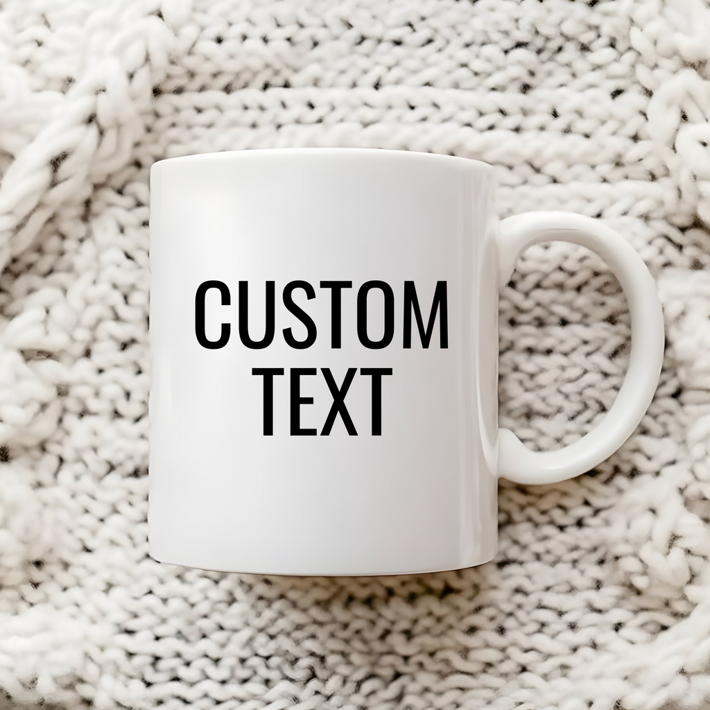 Personalized Coffee Mug • Photo, Logo, or Text 11 oz Mug