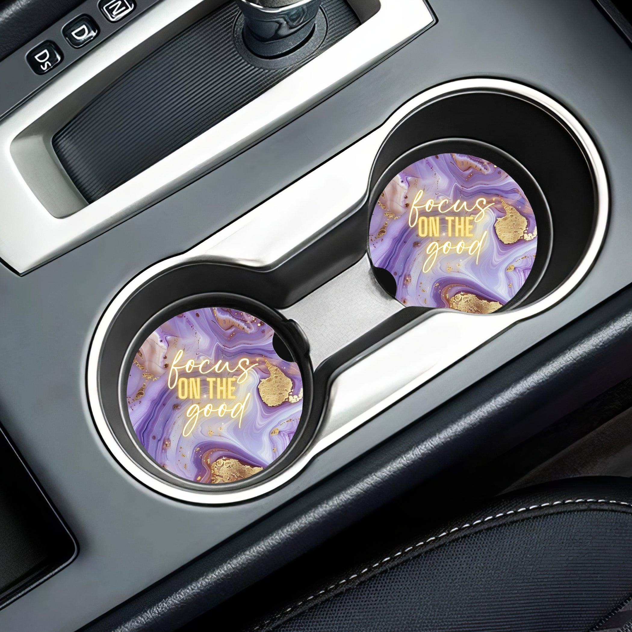 Car Coaster Set, Pack of 2 Car Coaster