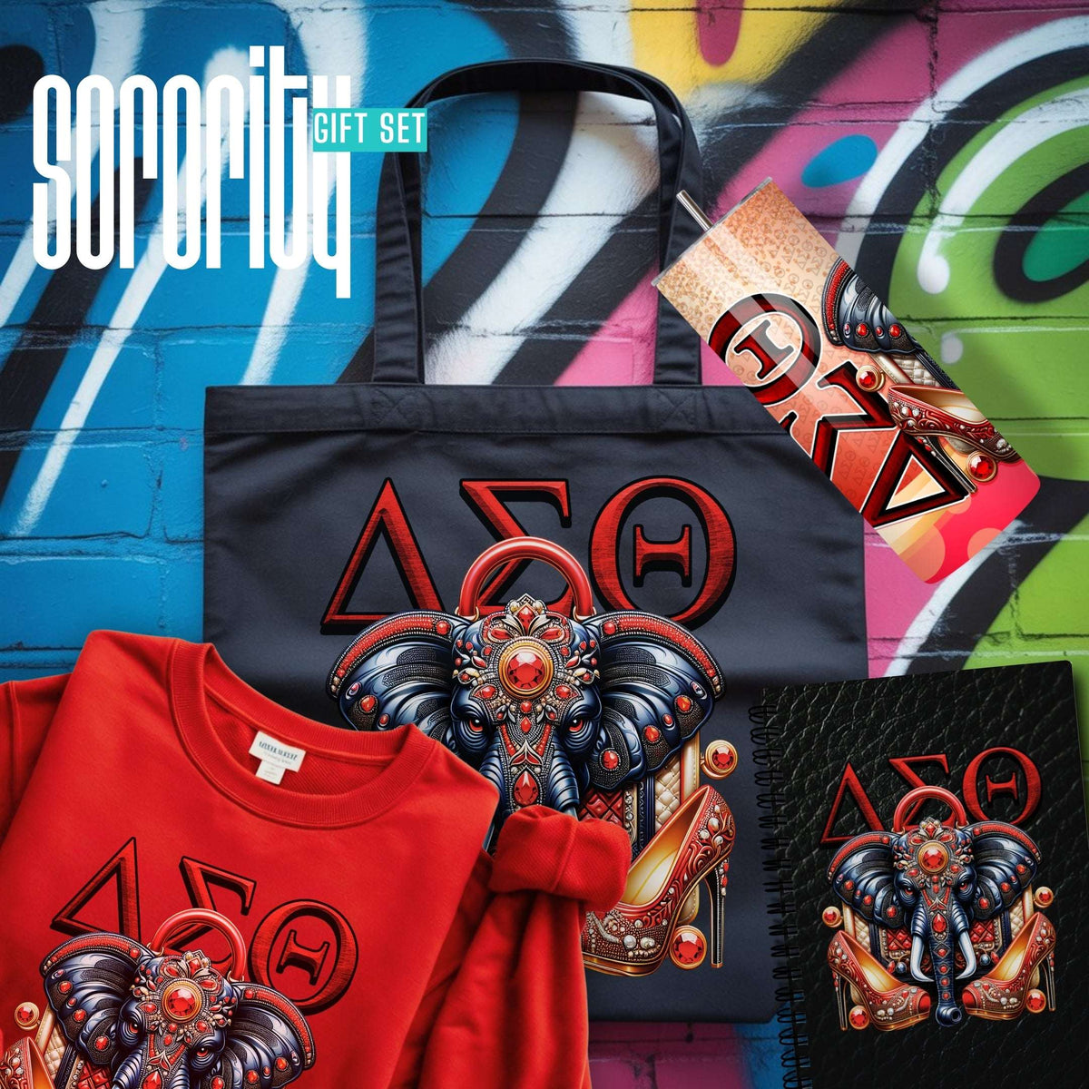 Delta Sigma Theta Luxury Sorority Gift Set - CoRo & Company