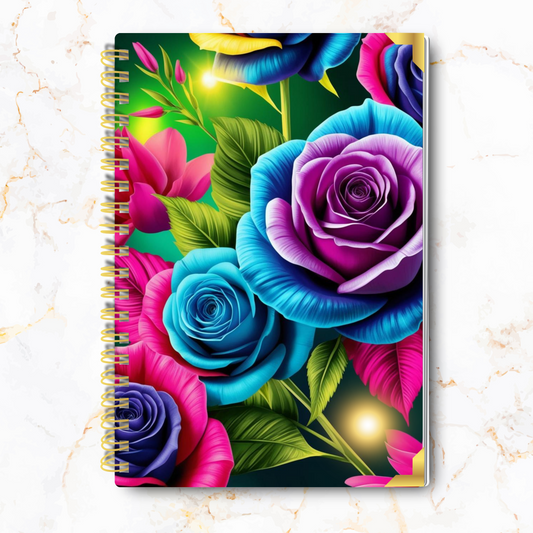 Radiant Praise – Luxe Floral Notebook