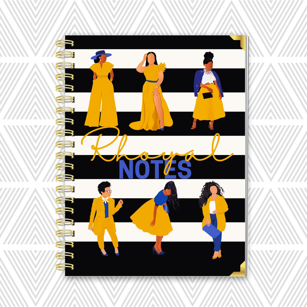 Rhoyal Notes Sorority Keepsake Notebook - CoRo & Company
