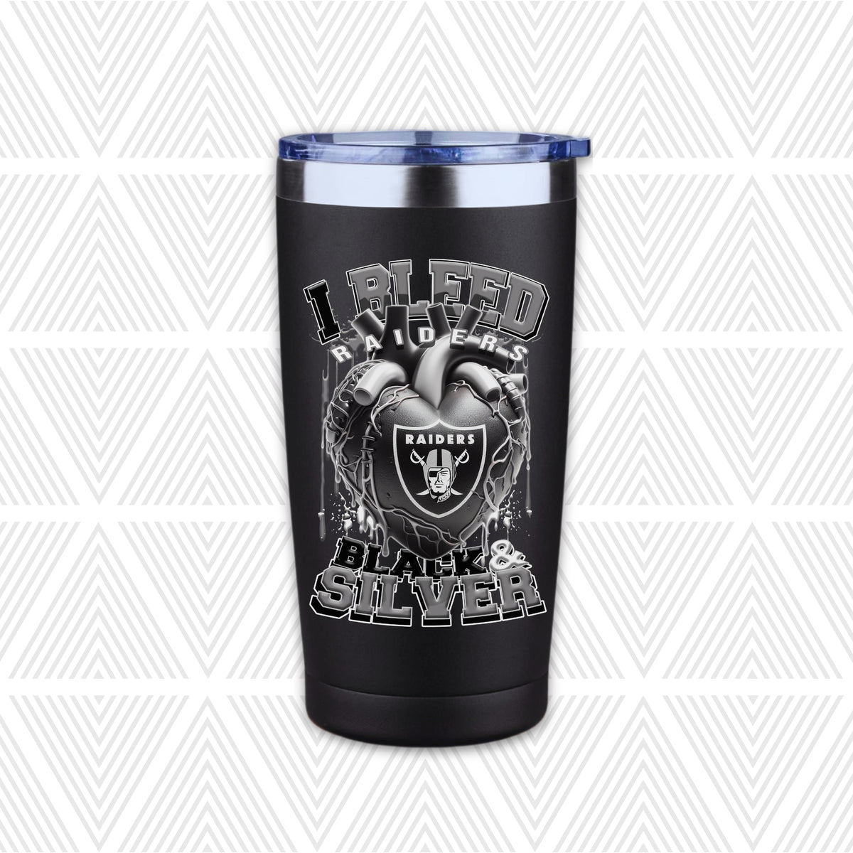 I Bleed Football Team 20oz Tumbler