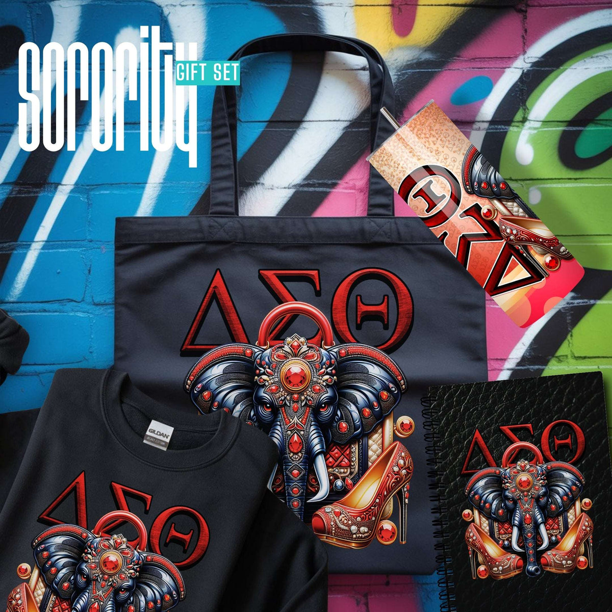 Delta Sigma Theta Luxury Sorority Gift Set - CoRo & Company