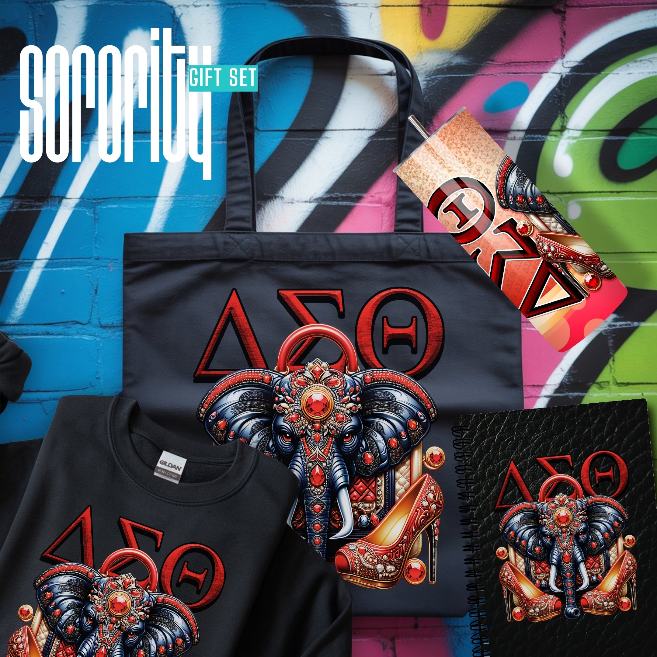 Delta Sigma Theta Luxury Sorority Gift Set - CoRo & Company