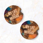 Car Coaster Set, Pack of 2 Car Coaster