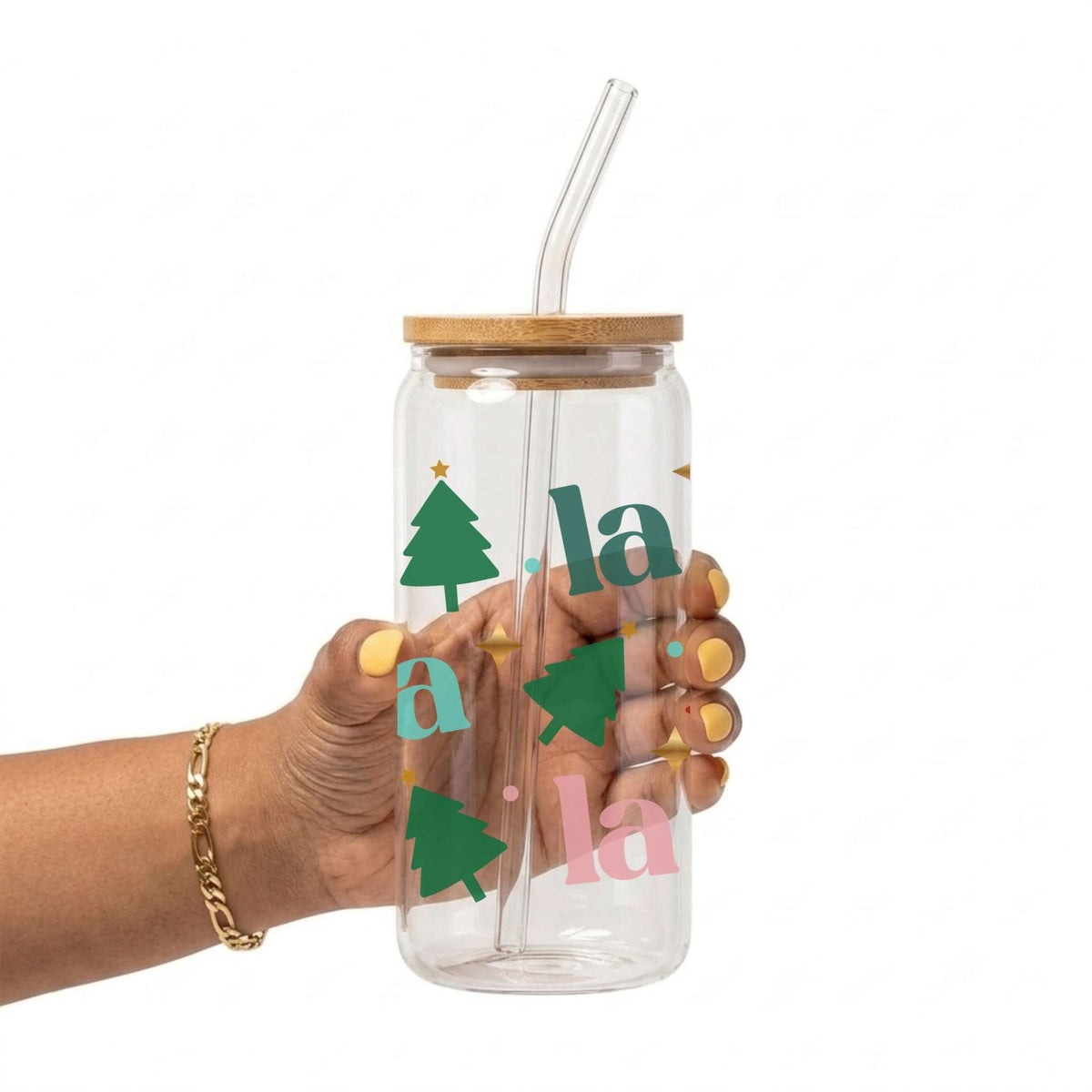 Fa La La Glass Cup