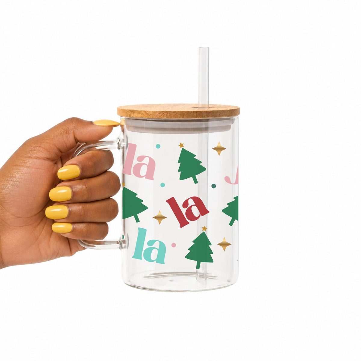 Fa La La Glass Cup