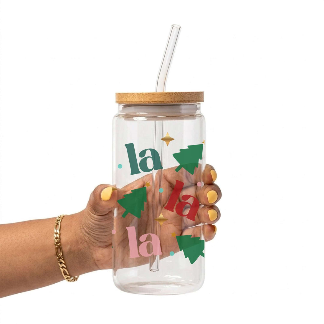 Fa La La Glass Cup