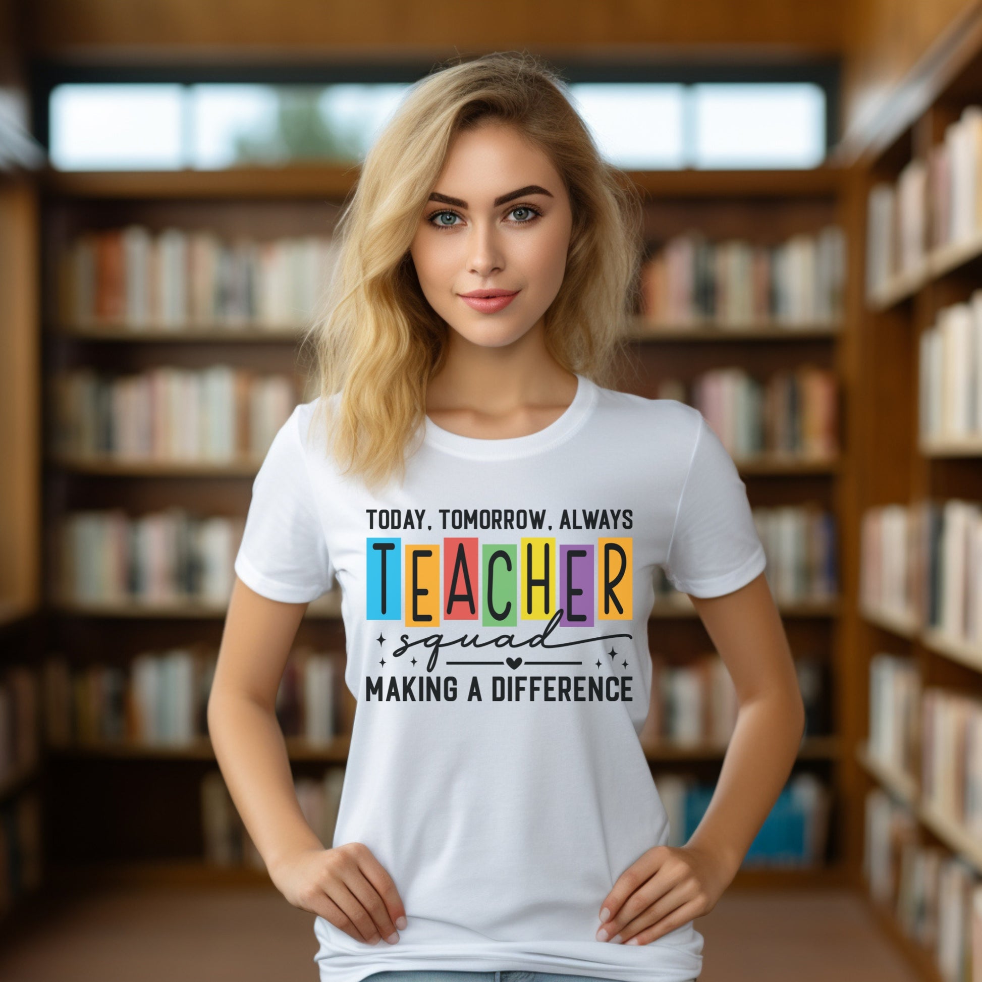 Today, Tomorrow Teacher Tee – Inspirational Teacher Graphic Shirt T-Shirt