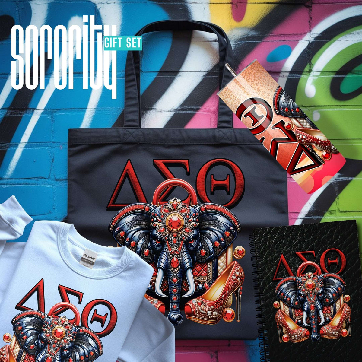 Delta Sigma Theta Luxury Sorority Gift Set - CoRo & Company
