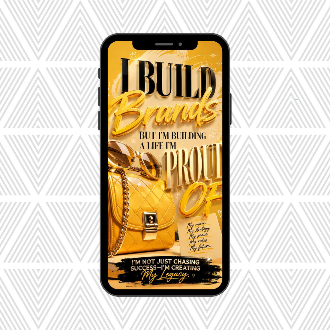 Building a Luxurious Life & Legacy Phone Wallpaper