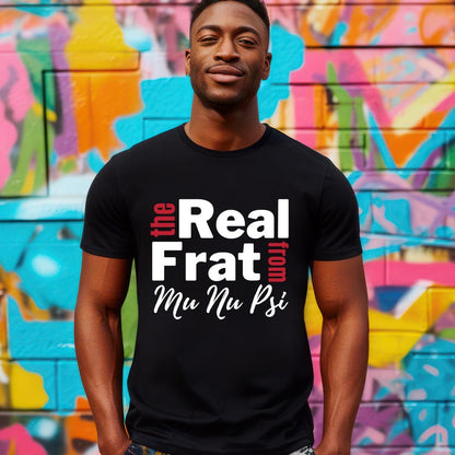 Nupes The Real Frat Tee • Crew Neck • Unisex Shirt