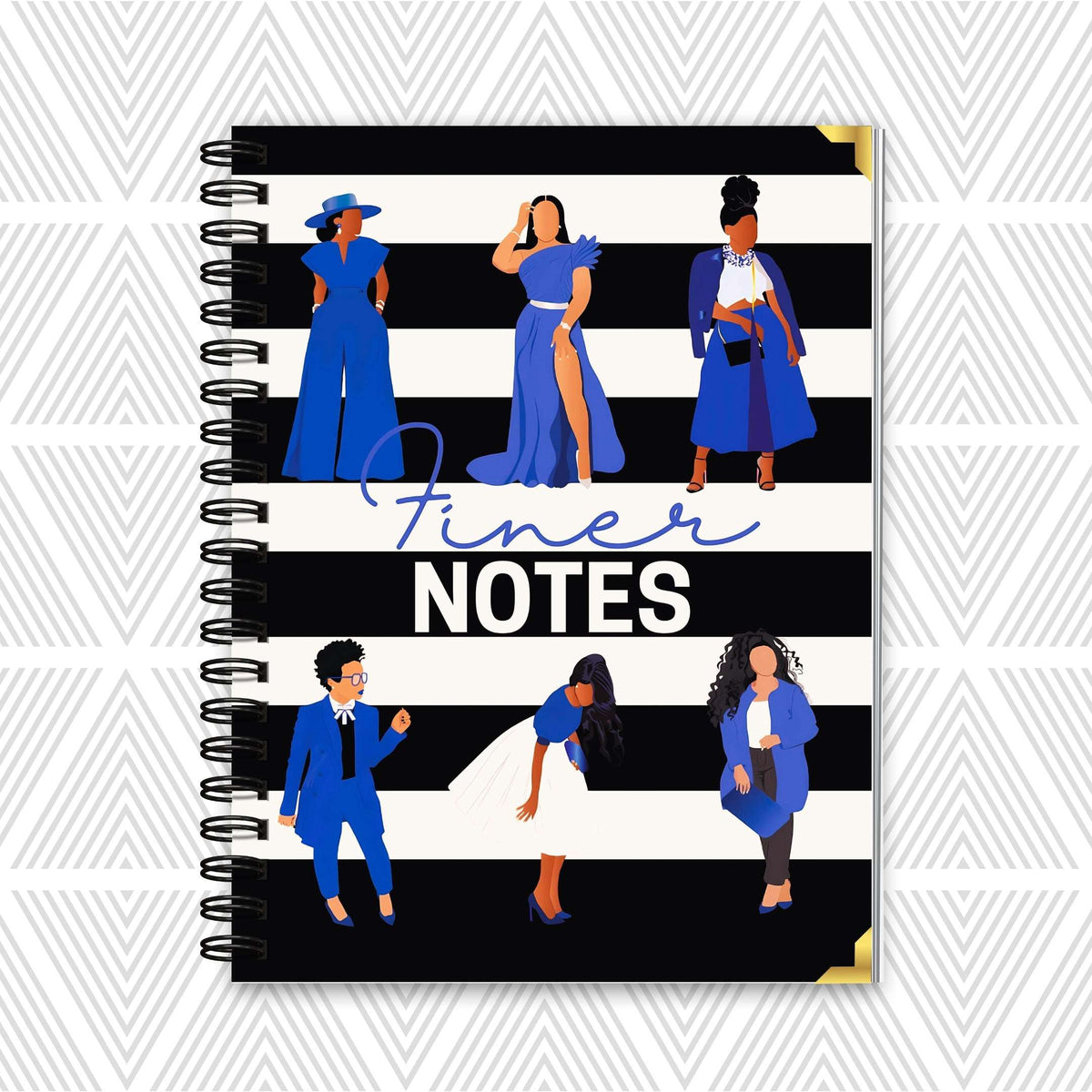 Finer Notes Sorority Keepsake Notebook - CoRo & Company