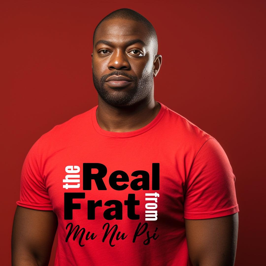 Nupes The Real Frat Tee • Crew Neck • Unisex Shirt