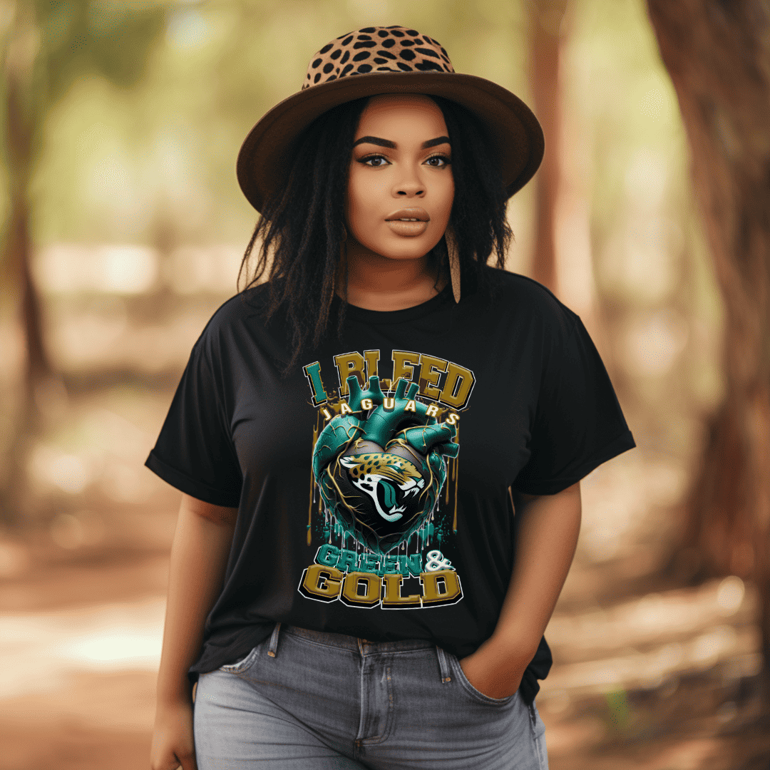 I Bleed Jaguars Tee • Unisex T-Shirt T-Shirt