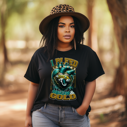 I Bleed Jaguars Tee • Unisex T-Shirt