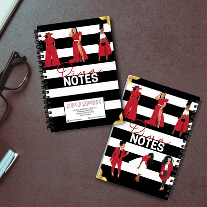 Diva Notes Luxe Sorority Notebook