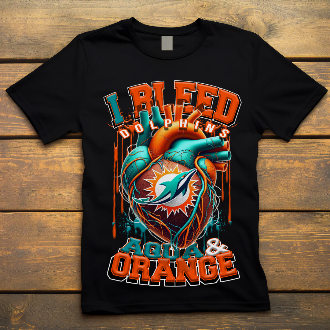 I Bleed Dolphins Tee • Unisex T-Shirt T-Shirt