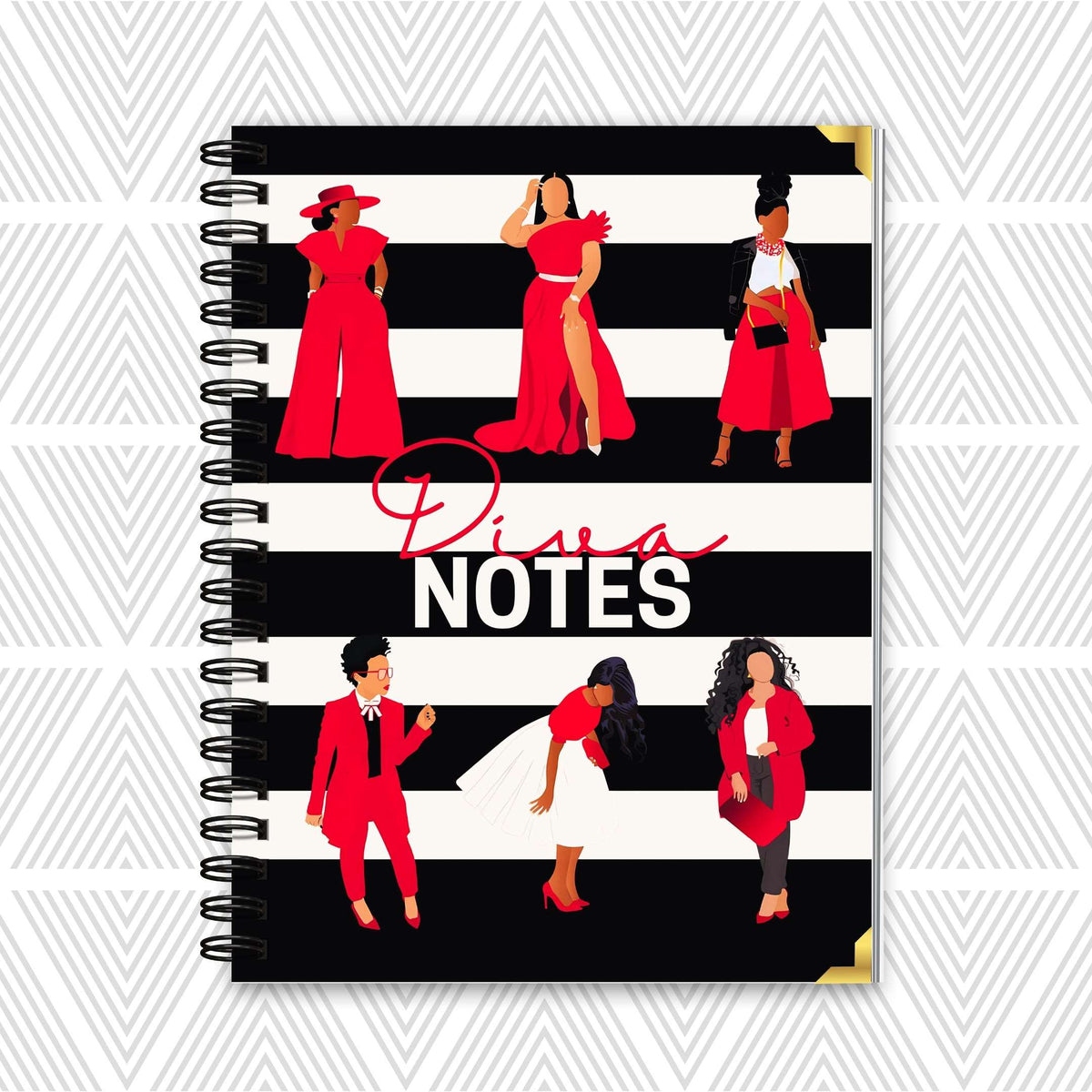 Diva Notes Sorority Keepsake Notebook - CoRo & Company