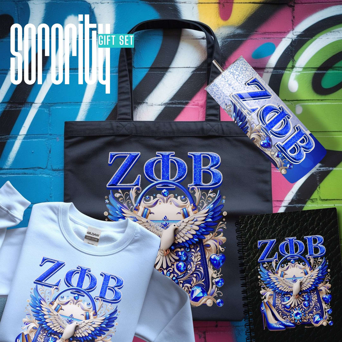 Zeta Phi Beta Luxury Sorority Gift Set - CoRo & Company
