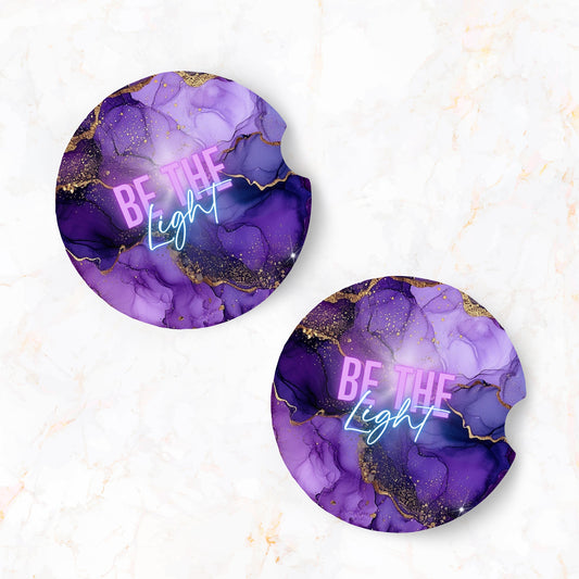 Be The Light Car Coaster Set (2-Pack)