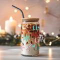 Tis The Season To Be Jolly Cup With Lid And Straw