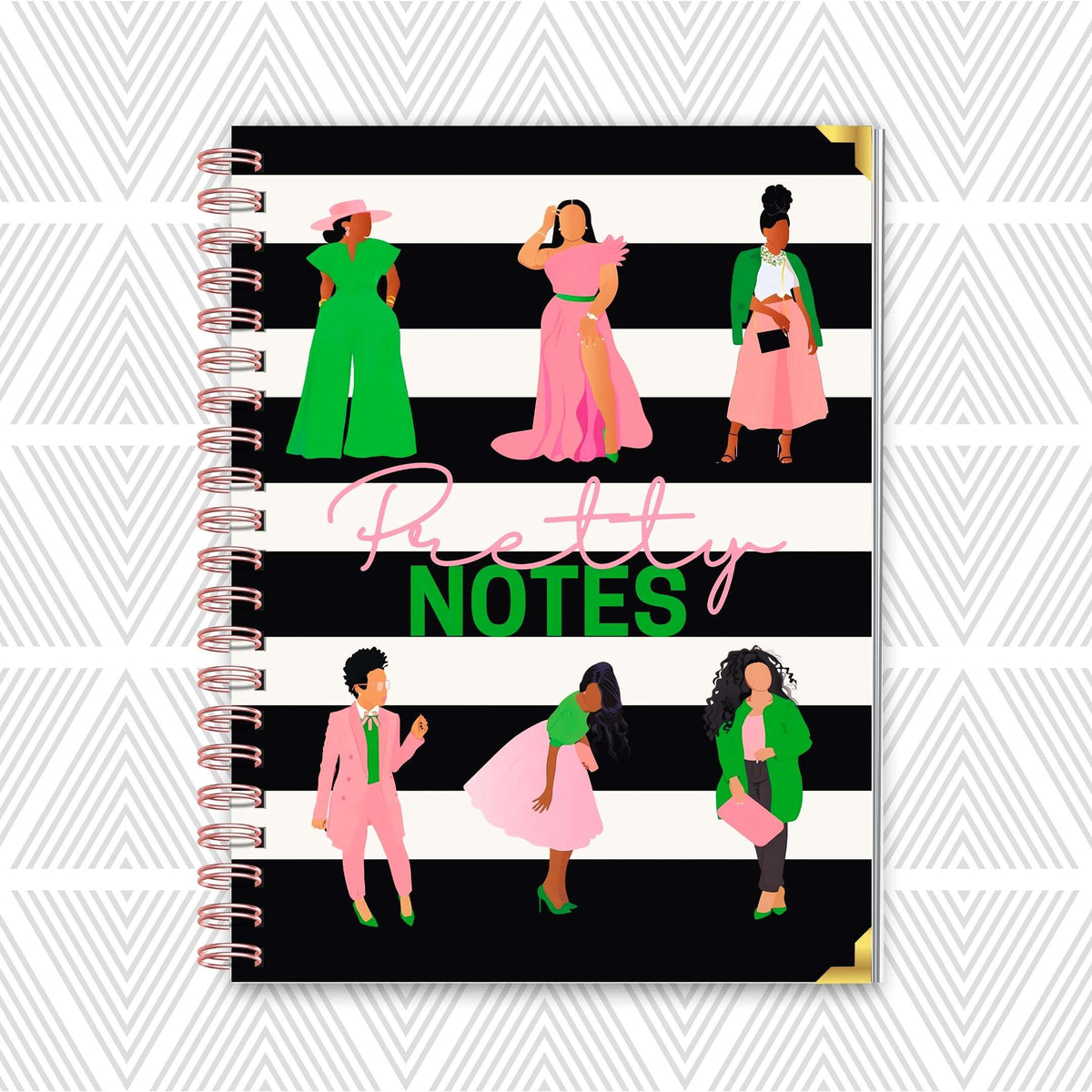 Pretty Notes Sorority Keepsake Notebook - CoRo & Company