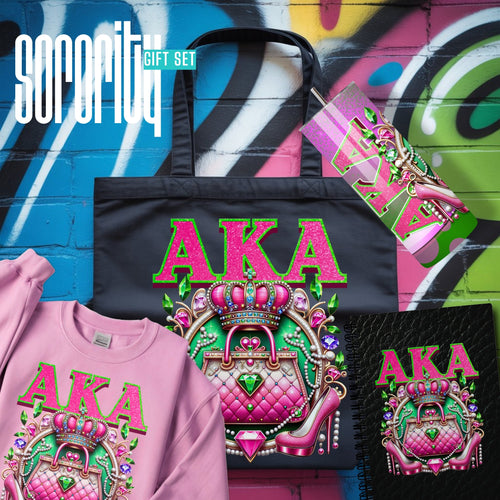 AKA Founders’ Day Luxury Sorority Gift Set - CoRo & Company