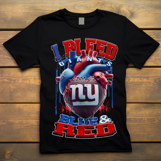 I Bleed Giants Tee • Unisex T-Shirt