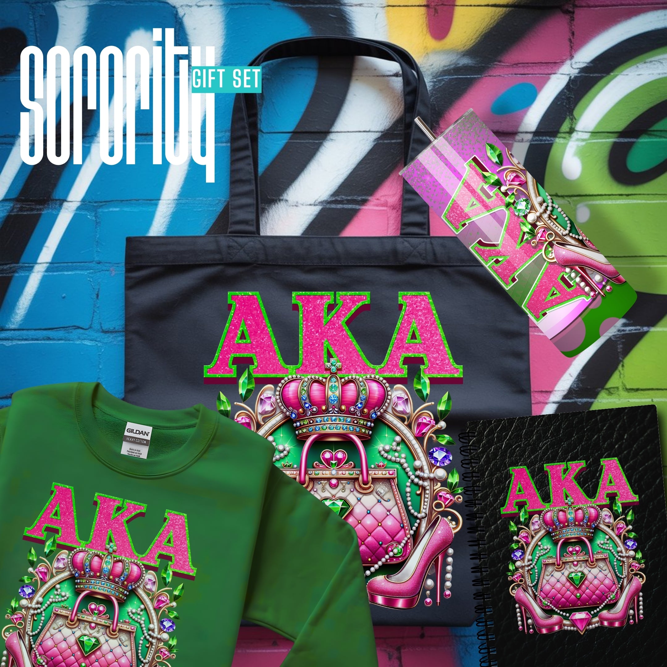 AKA Founders’ Day Luxury Sorority Gift Set - CoRo & Company