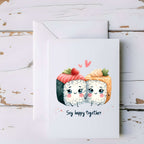 Soy Happy Together Greeting Card - 5x7" - CoRo & Company