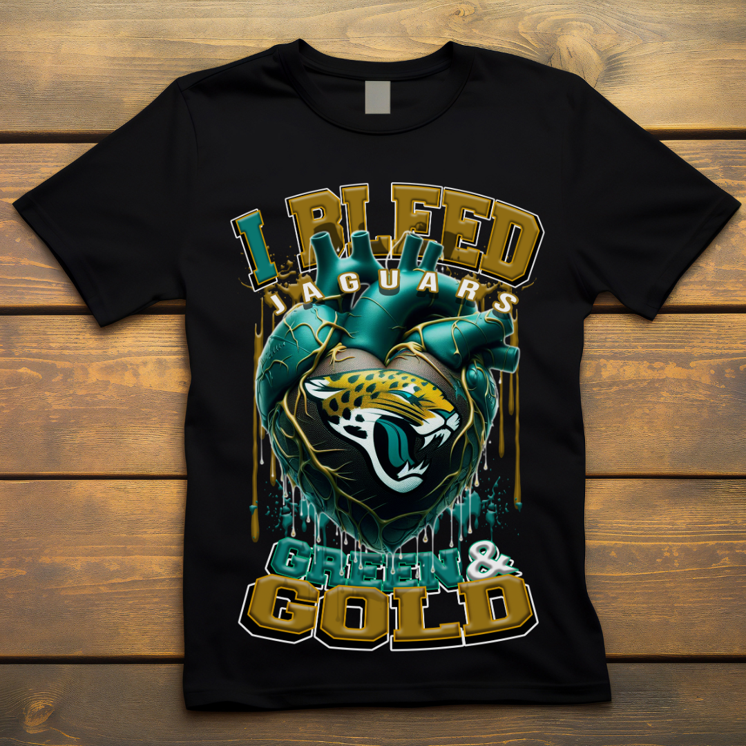 I Bleed Jaguars Tee • Unisex T-Shirt