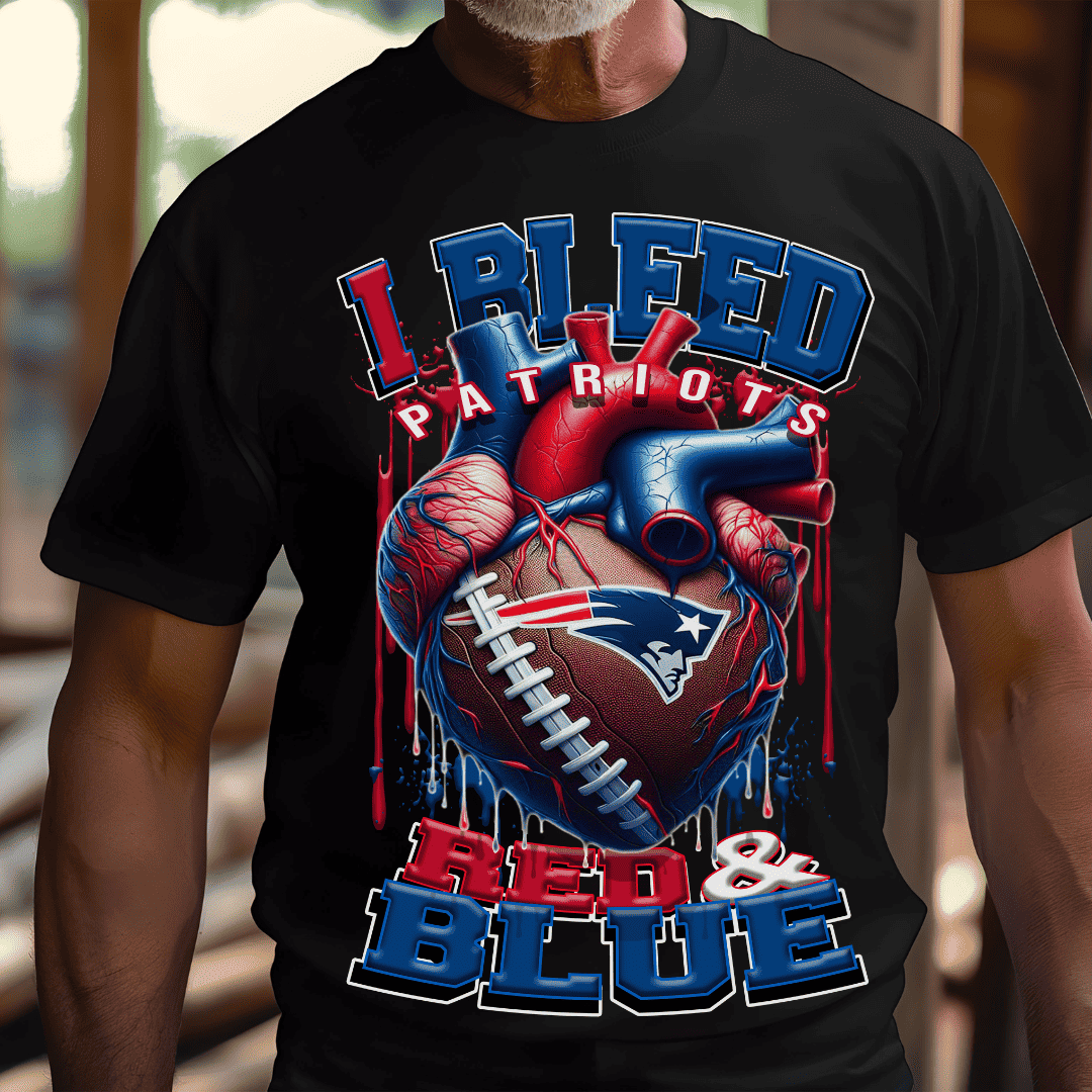 I Bleed Patriots Tee • Unisex T-Shirt T-Shirt