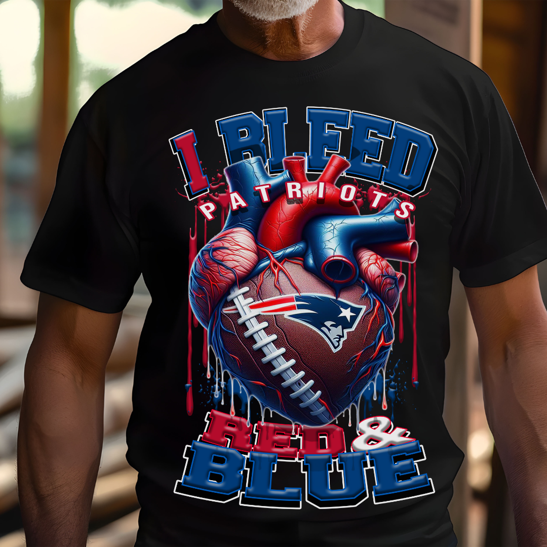 I Bleed Patriots Tee • Unisex T-Shirt