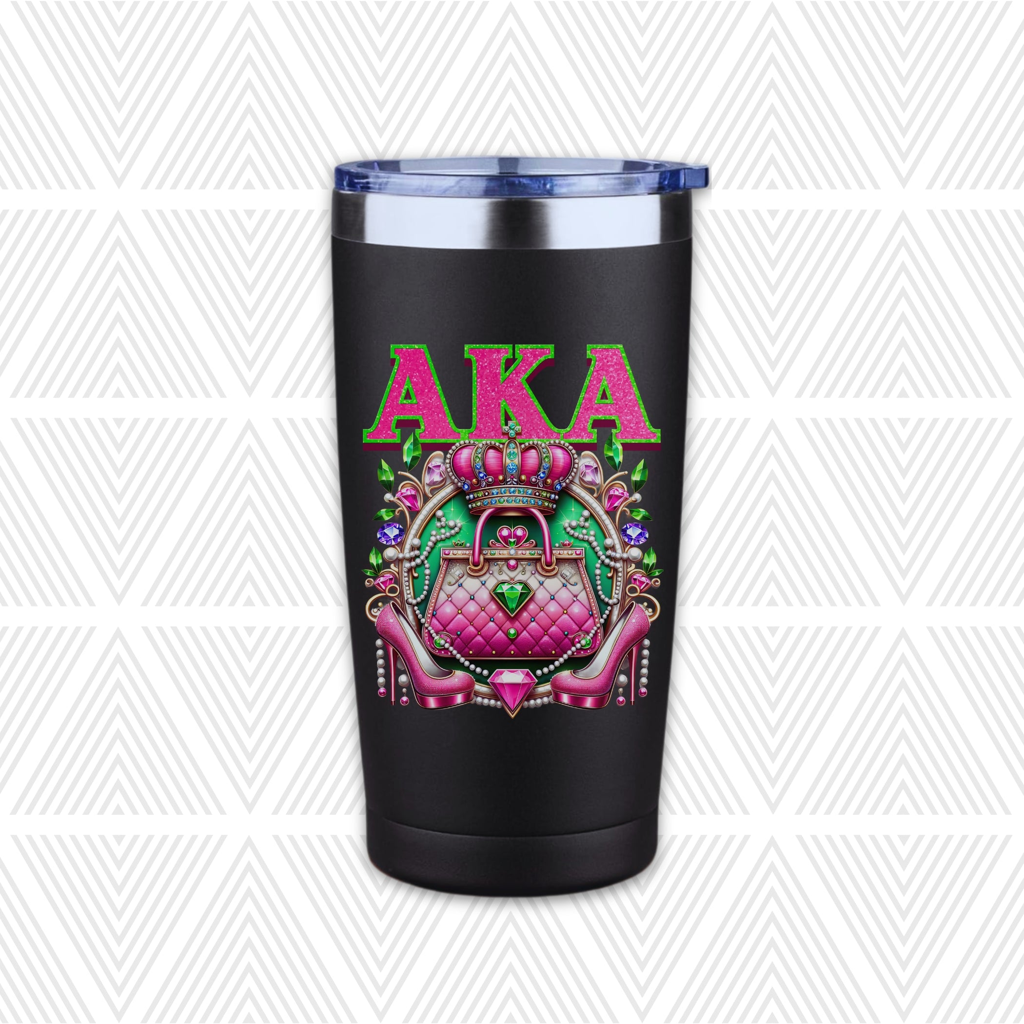 AKA Crown & Couture 20oz Tapered Tumbler