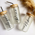 Personalized Name Cup with Lid and Straw - CoRo & Company