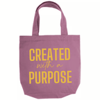 Created With a Purpose Tote Bag Tote Bag