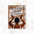 Proverbs 31:30 – A Woman Who Fears the Lord Christian Wall Art Print - CoRo & Company